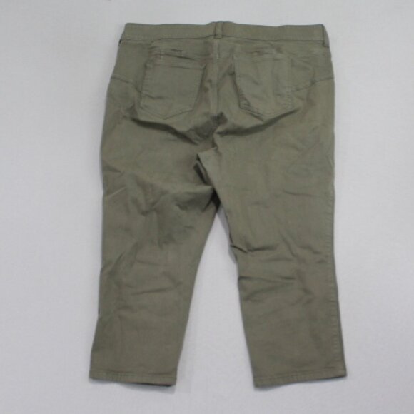 Torrid Women Brown Pants Crop Bombshell Skinny Super Soft Size 20 - Picture 2 of 8